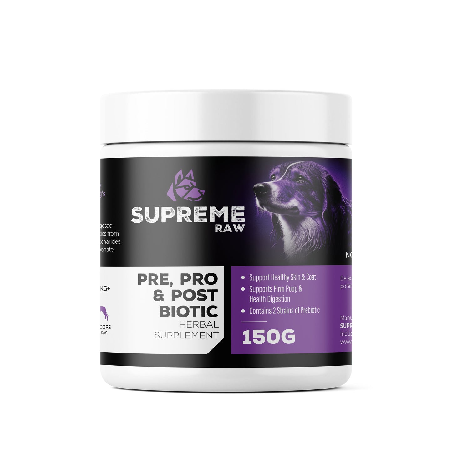 Supreme Pre, Pro & Post Biotic 150g