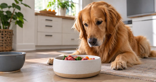 How long does it take a dog to adjust to raw food?