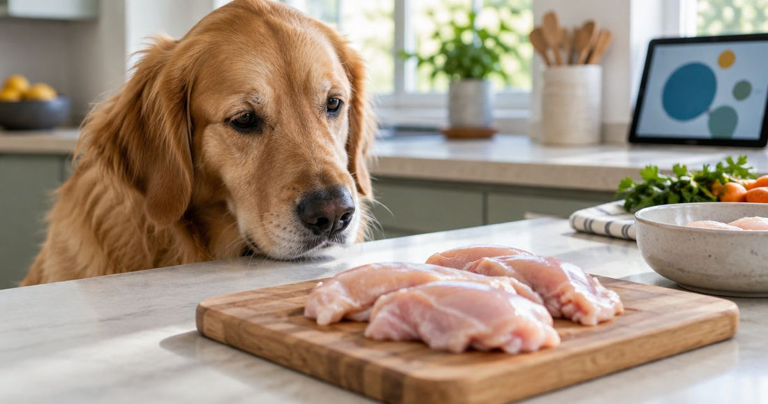 Can dogs eat raw chicken safely?