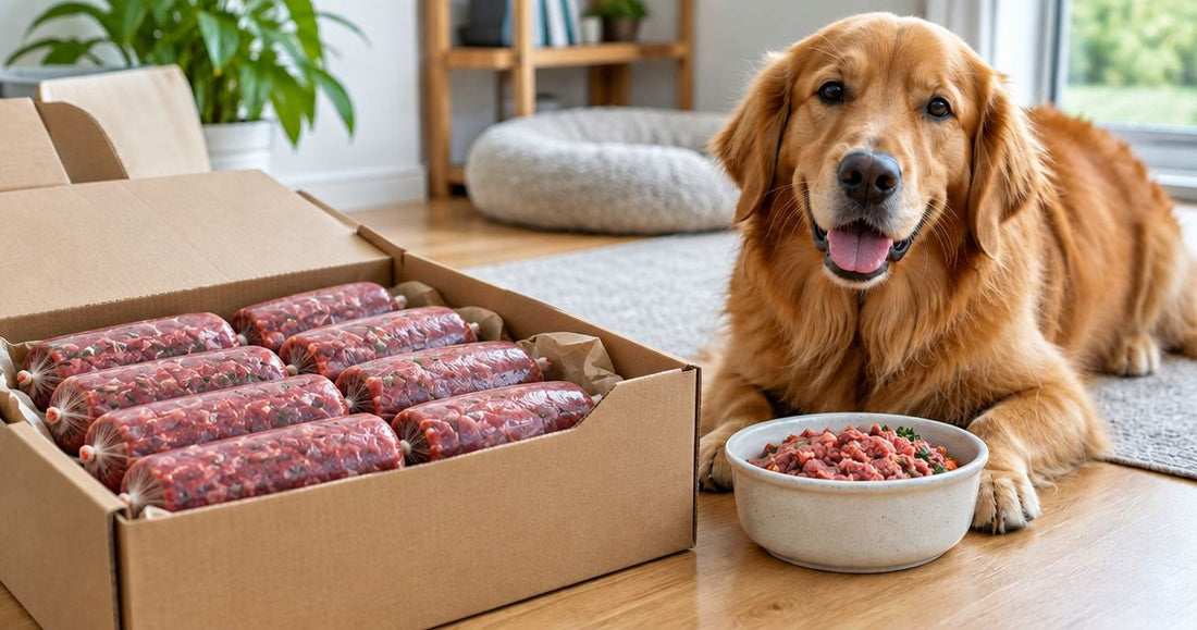 Best raw dog food subscription boxes UK 2026