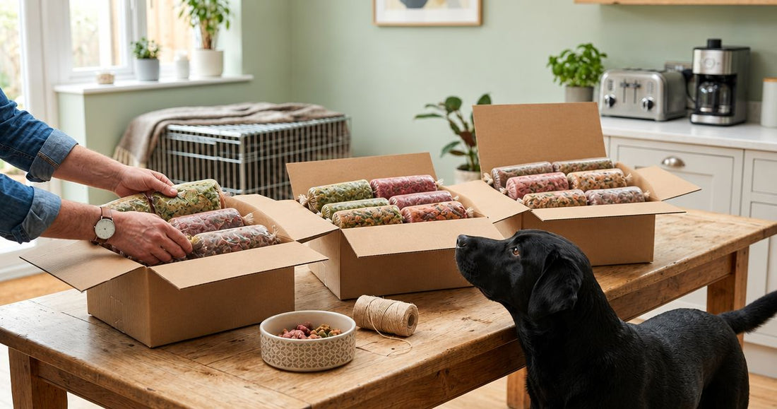 Best raw dog food variety boxes UK 2026