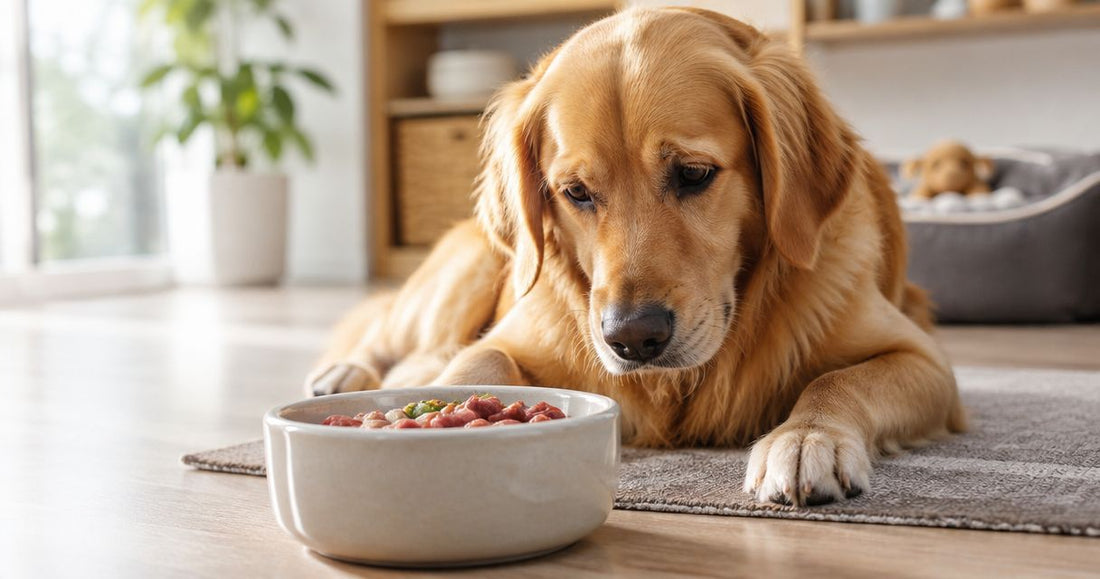 Can raw dog food cause an upset stomach?