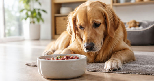Can raw dog food cause an upset stomach?