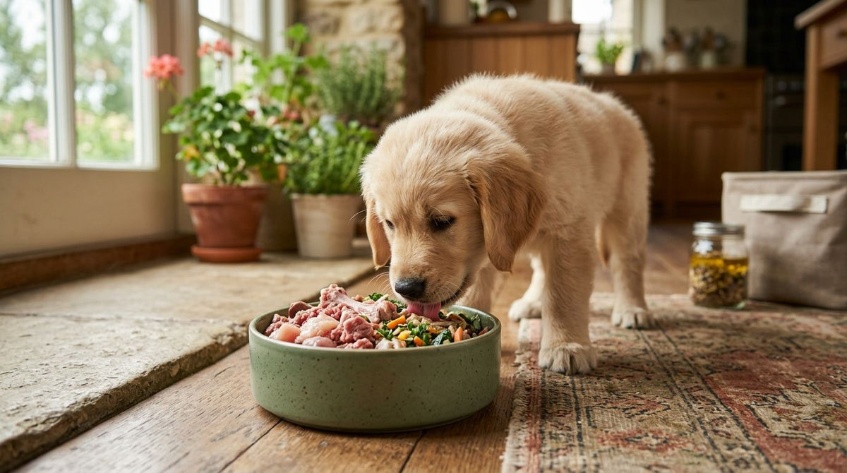 Best raw puppy food UK 2026