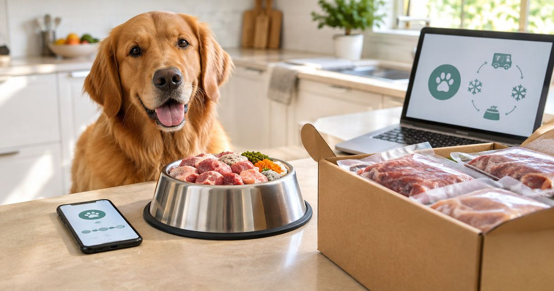 Raw dog food subscription that never runs out: 2026 workflow