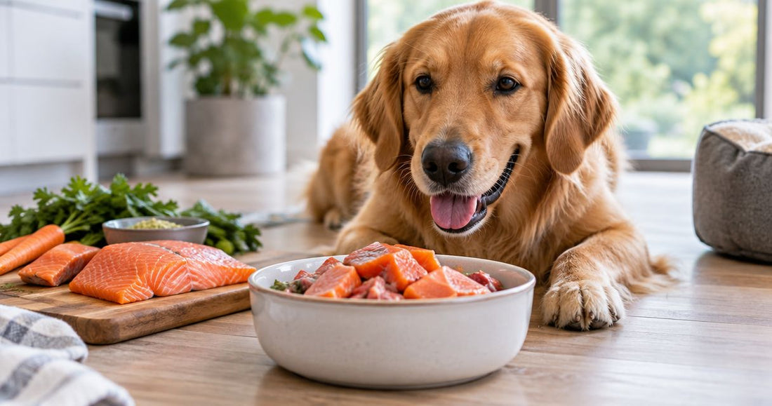 Best salmon raw dog food UK 2026