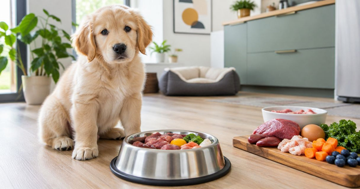 Raw dog food for new puppy owners: complete 2026 guide