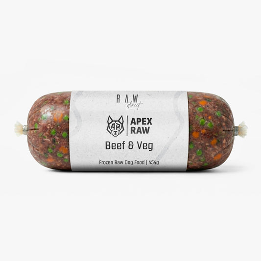 Apex Beef & Veg Complete 454g  BARF