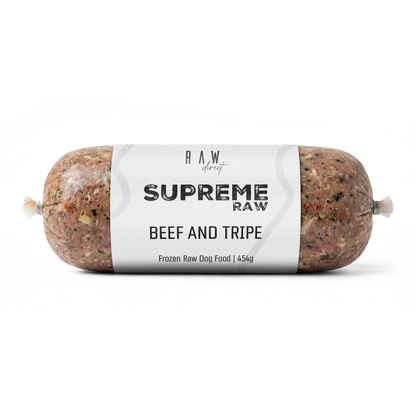 Supreme Beef & Tripe Complete | 454g | 80/10/10 - Raw Direct