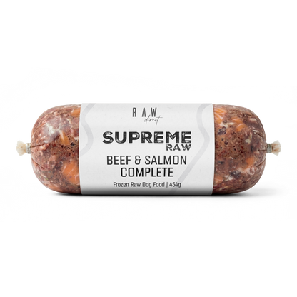 Supreme Beef & Salmon Complete | 454g | 80/10/10 | BARF - Raw Direct