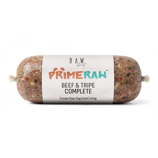 Beef & Tripe Complete 454g | 80/10/10 - Raw Direct
