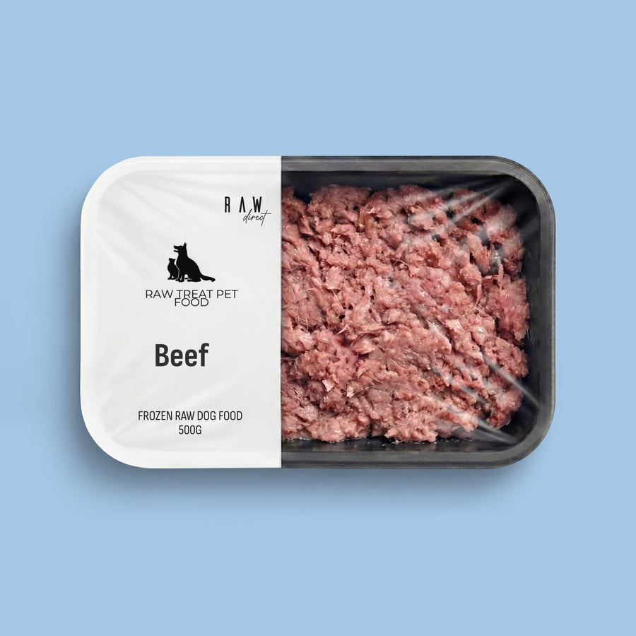 Beef Raw Dog Food 500g | Complete 80 10 10