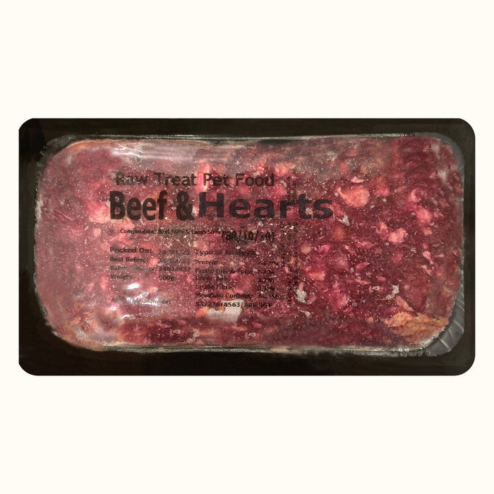 Beef & Heart 500g - Raw Direct