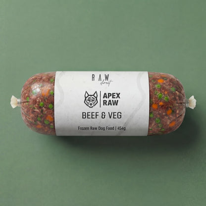 Apex Beef & Veg Complete 454g  BARF - Raw Direct