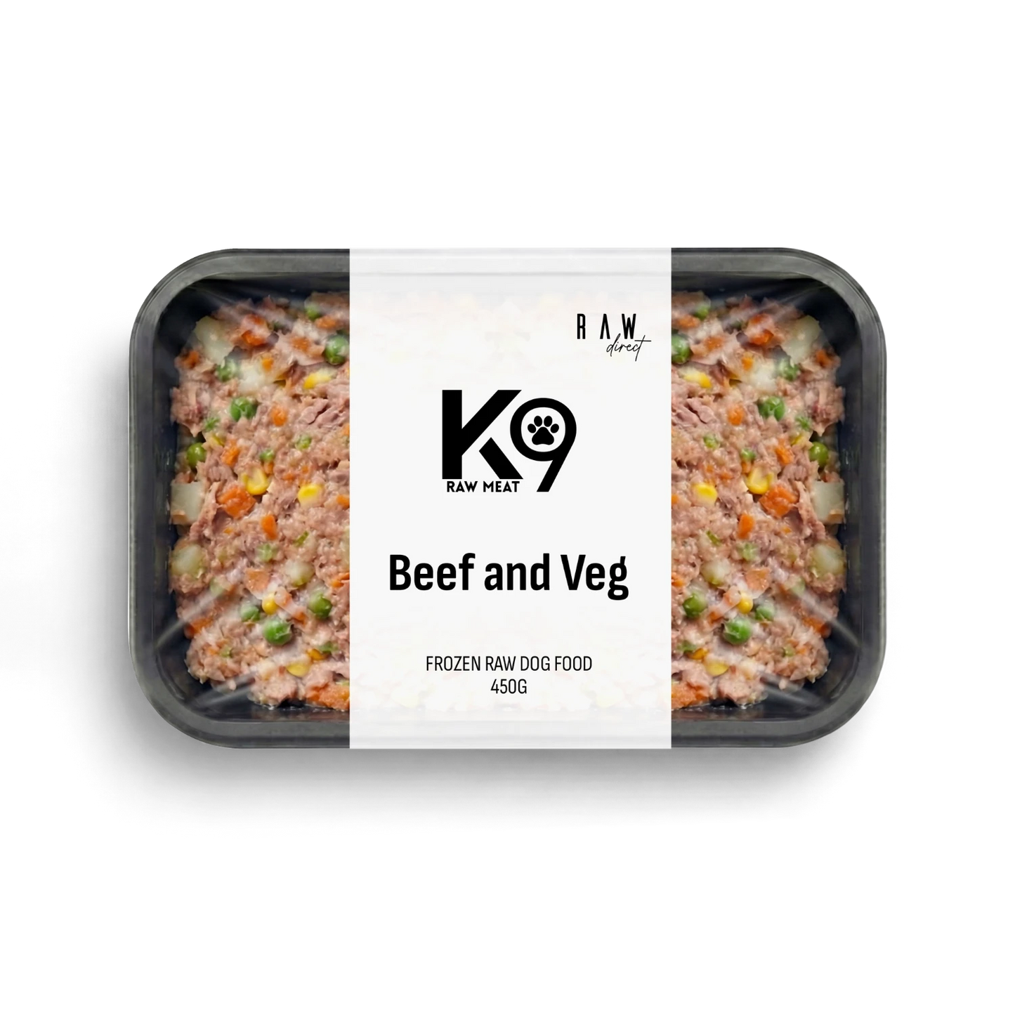 K9 Raw Beef & Veg | Complete Raw Dog Food | Raw Direct