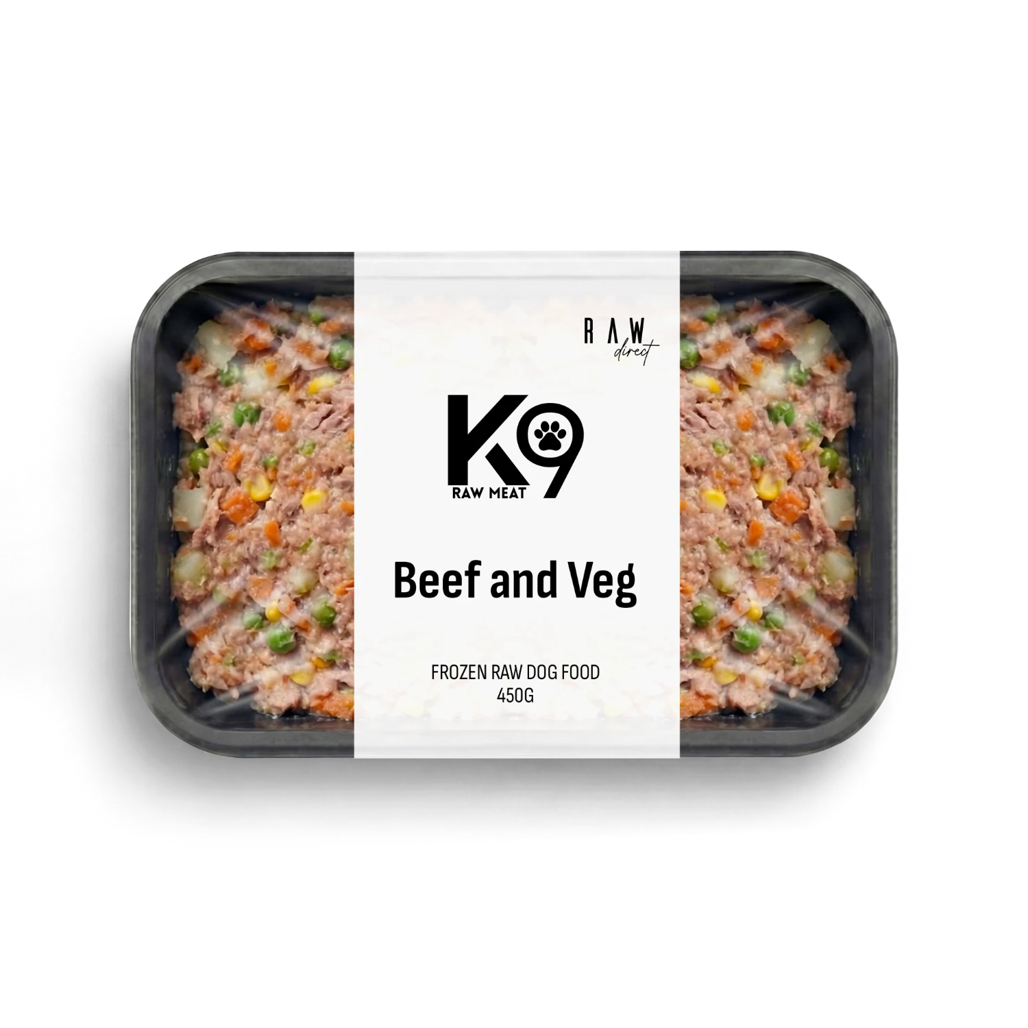 K9 Raw Beef & Veg | Complete Raw Dog Food | Raw Direct
