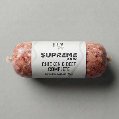 Supreme Chicken & Beef Complete | 454g | 80/10/10 | BARF - Raw Direct