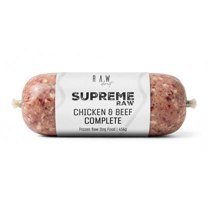 Supreme Chicken & Beef Complete | 454g | 80/10/10 | BARF - Raw Direct