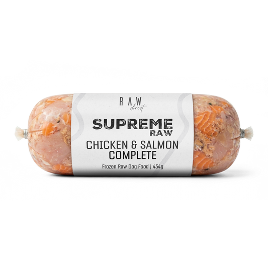 Supreme Chicken & Salmon Complete | 454g | 80/10/10 - Raw Direct