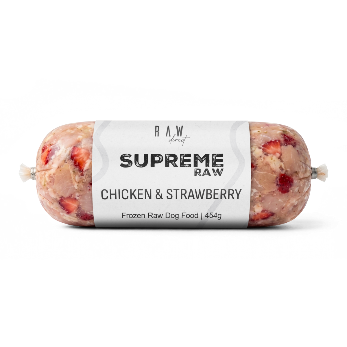 Supreme Chicken & Strawberry Complete | 454g | 80/10/5/5 - Raw Direct