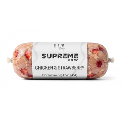 Supreme Chicken & Strawberry Complete | 454g | 80/10/5/5 - Raw Direct