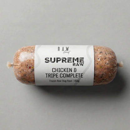 Supreme Chicken & Tripe Complete | 454g | 80/10/10 - Raw Direct