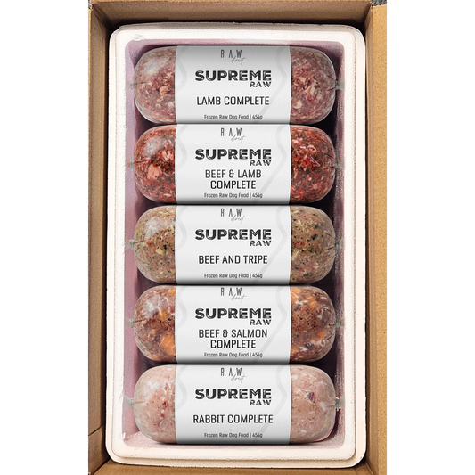 Supreme Chicken Free Allergy Box | Complete 80/10/10 - Raw Direct