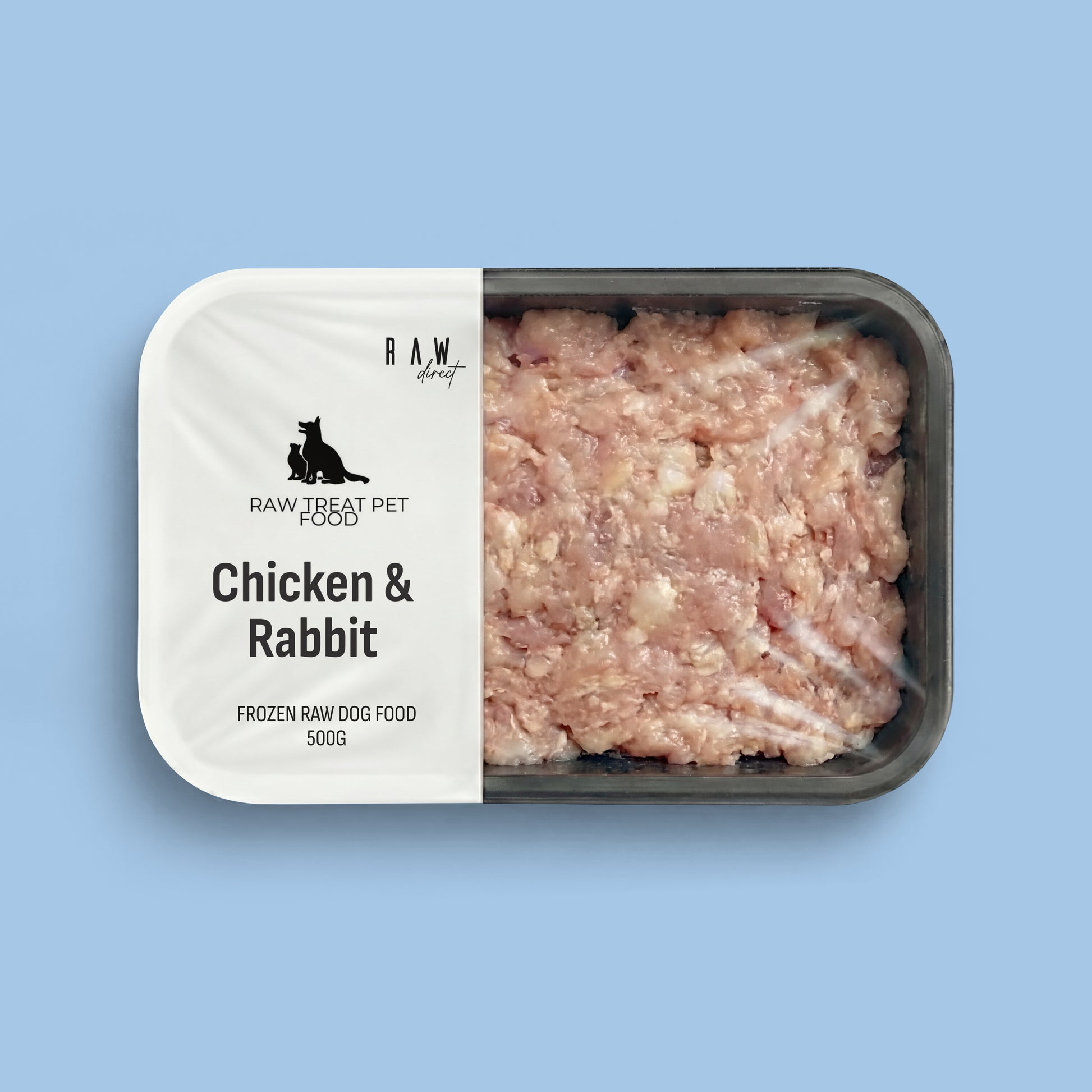 Chicken & Rabbit 500g - Raw Direct