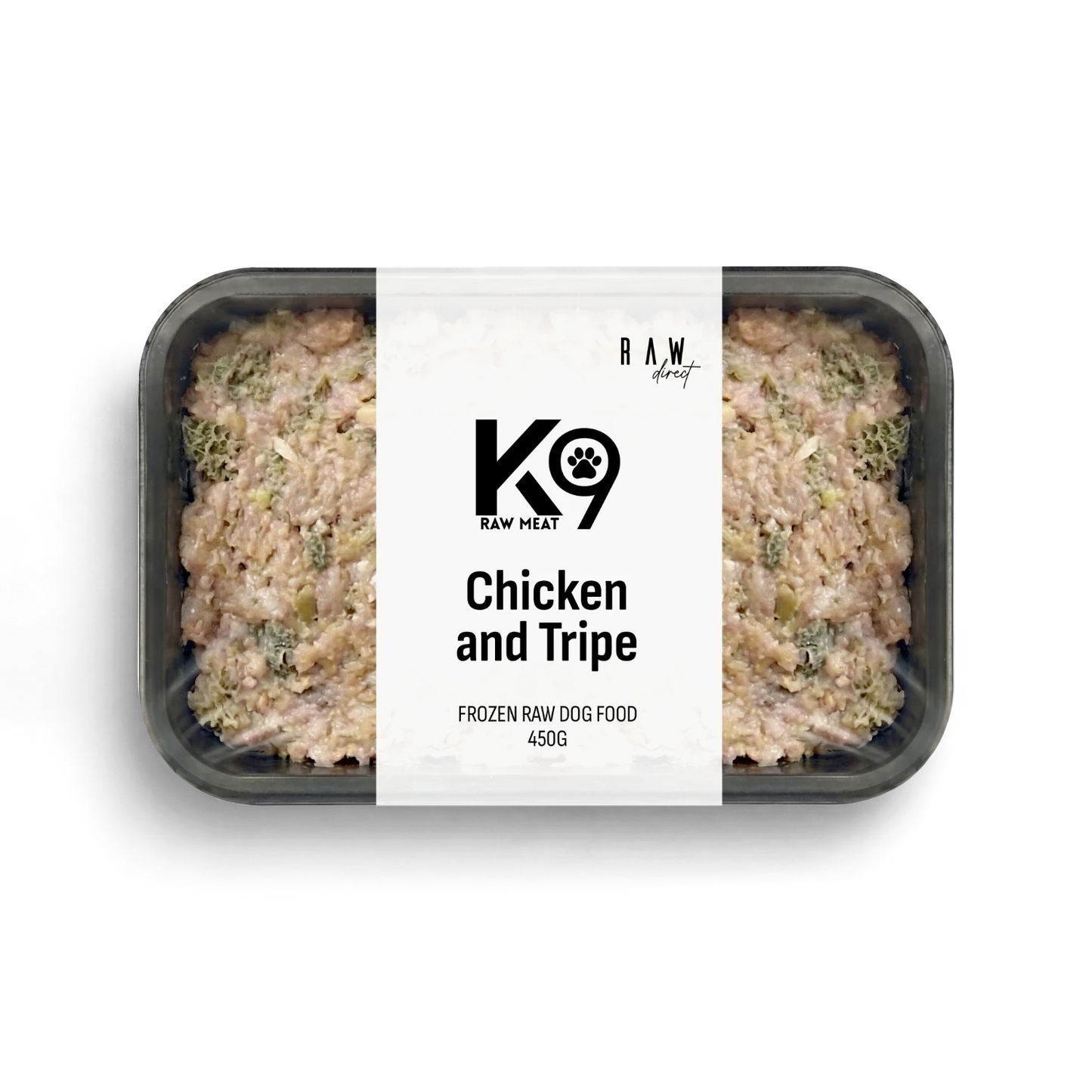 K9 Raw Chicken and Tripe | Complete Raw Dog Food | Raw Direct