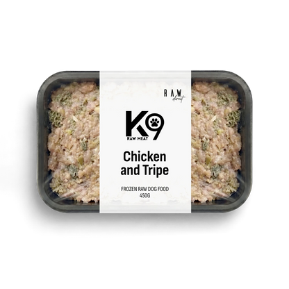 K9 Raw Chicken and Tripe | Complete Raw Dog Food | Raw Direct