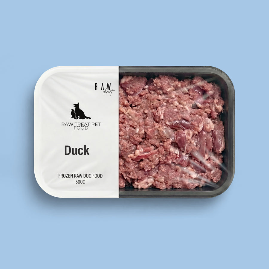 Duck Raw Dog Food 500g | Complete 80 10 10