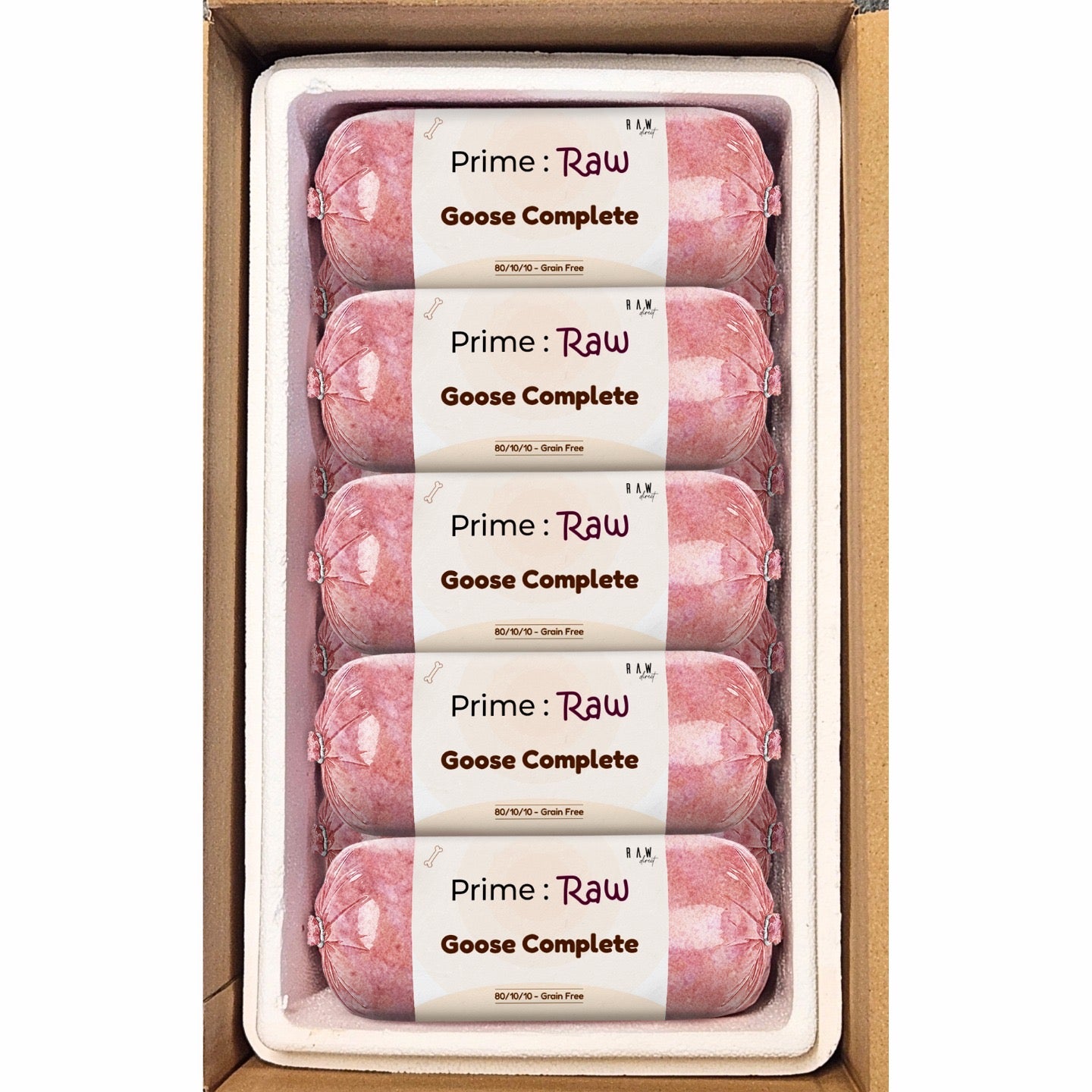 PRIME RAW Goose Complete 454g - Premium Raw Dog Food for Optimal ...