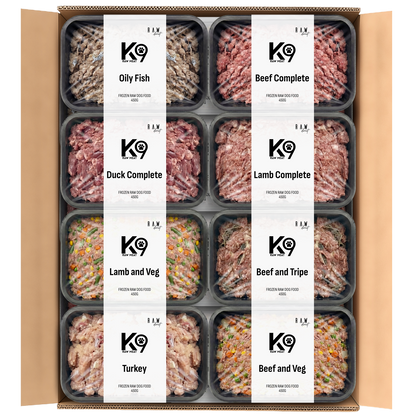 K9 Raw No Chicken Box 454g Blocks | Complete Raw Dog Food | Raw Direct