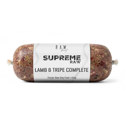 Supreme Lamb & Tripe Complete | 454g | 80/10/10 - Raw Direct