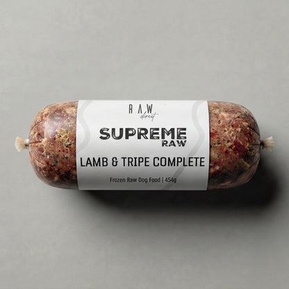 Supreme Lamb & Tripe Complete | 454g | 80/10/10 - Raw Direct