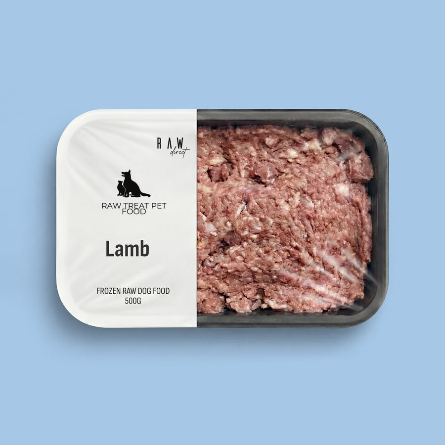 Lamb Raw Dog Food 500g | Complete 80 10 10