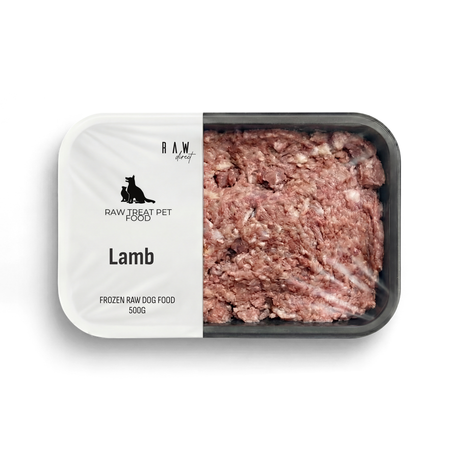 Lamb Raw Dog Food 500g | Complete 80 10 10
