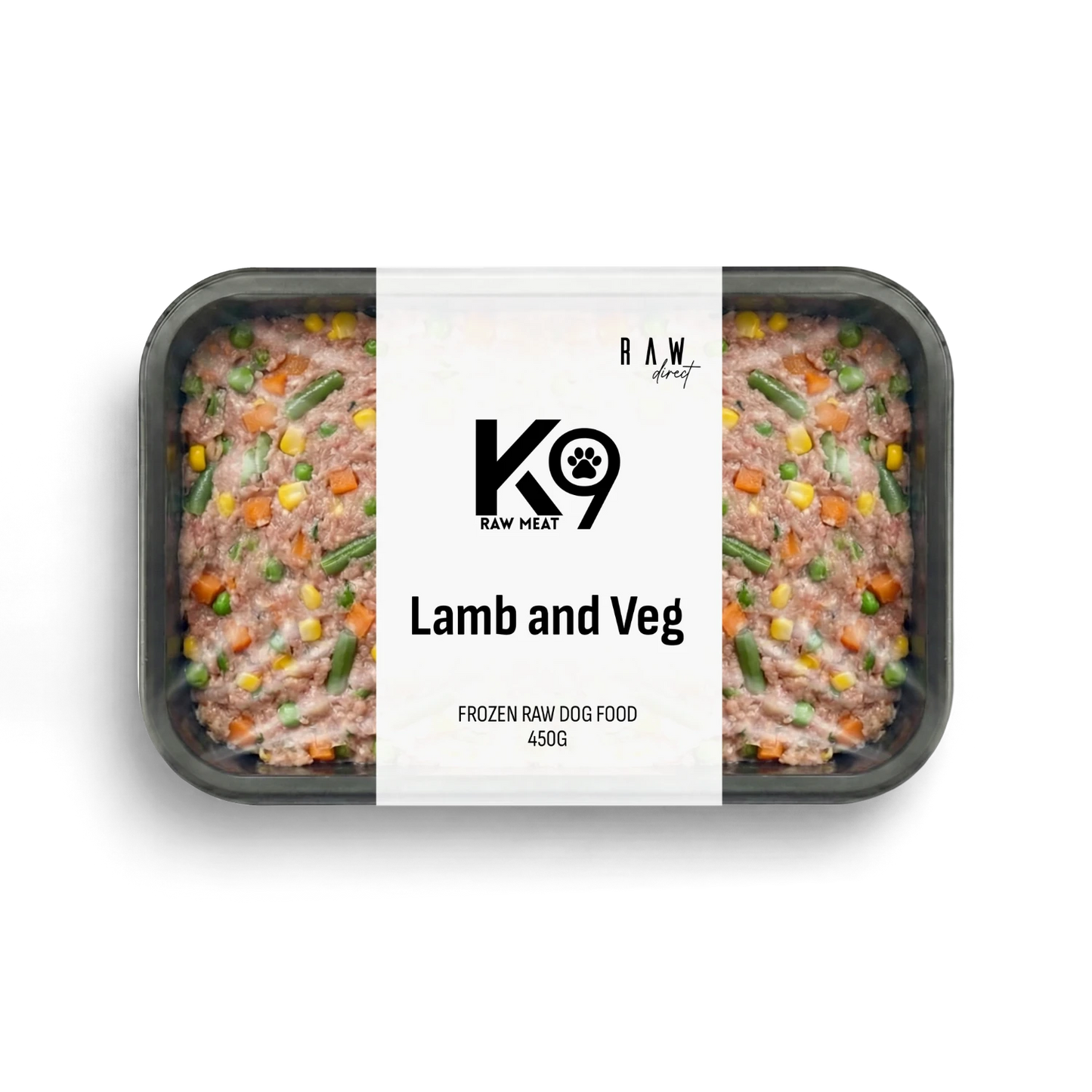 K9 Raw Lamb & Veg | Complete Raw Dog Food | Raw Direct