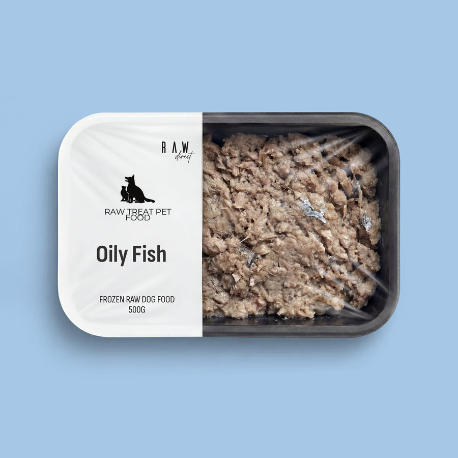 Oily Fish Raw Dog Food 500g | Complete 80 10 10