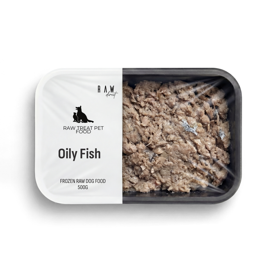 Oily Fish Raw Dog Food 500g | Complete 80 10 10