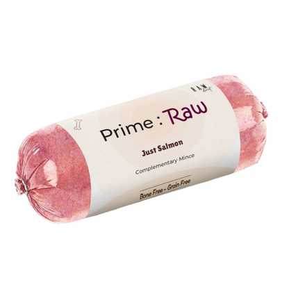  Prime Raw Just Salmon 454g - High-Quality Raw Dog Food for Healthy Diets
