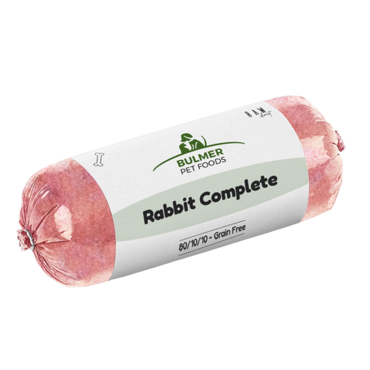 BULMER COMPLETE Rabbit Complete dog food 454g pack, premium nutrition for dogs, featuring high-quality rabbit meat, designed for optimal health and wellness.