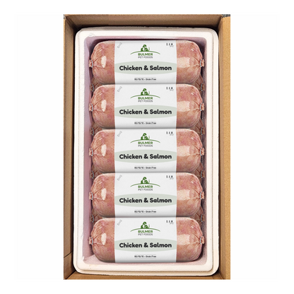BULMER COMPLETE Chicken & Salmon Complete 454g raw dog food






