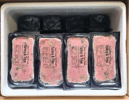 RAW TREAT PETFOOD - Turkey & Tripe - Raw Direct