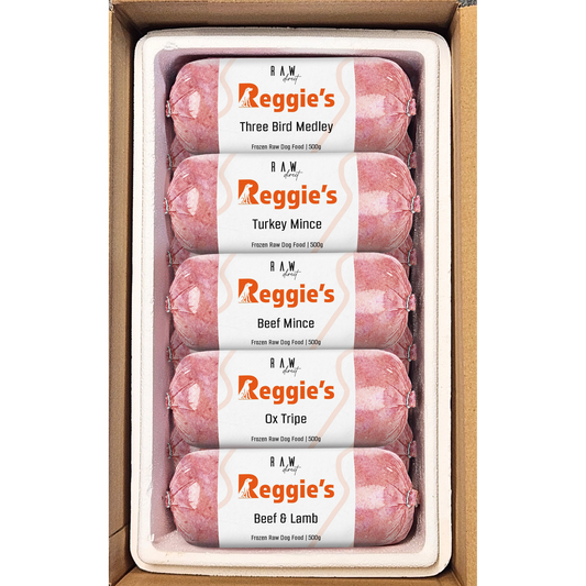 Reggie's Variety Box | 500g Rolls - Raw Direct
