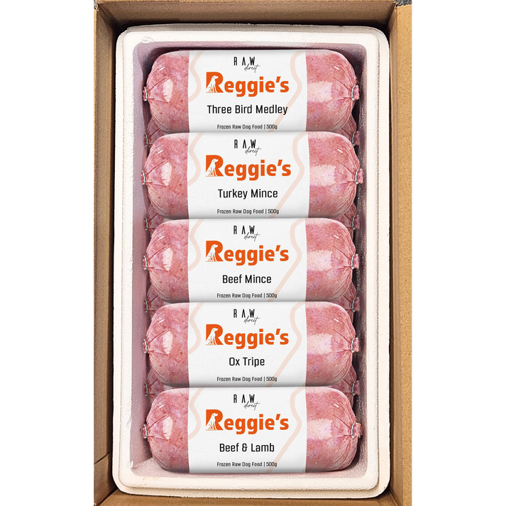 Reggie's Mix Variety Box - Premium Raw Dog Food Bulk Buy – Raw Direct