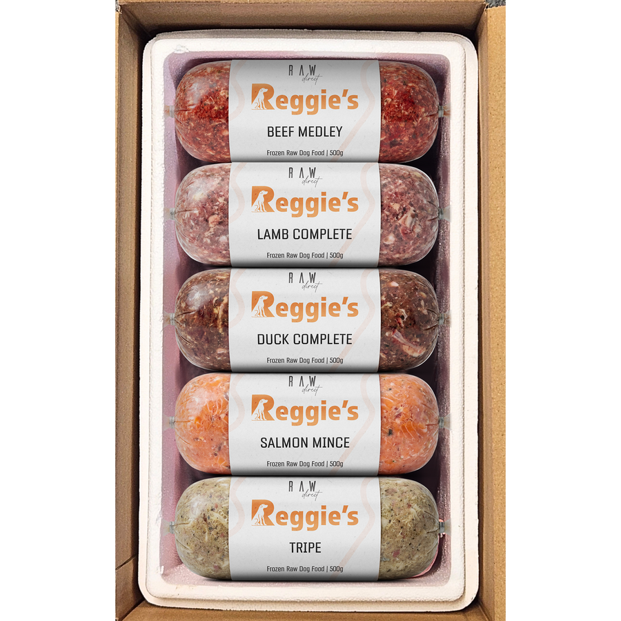 Reggie's No Chicken Box | 500g Rolls