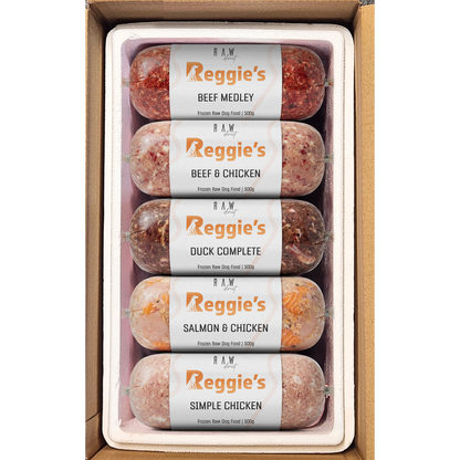 Reggie's Variety Box | 500g Rolls - Raw Direct