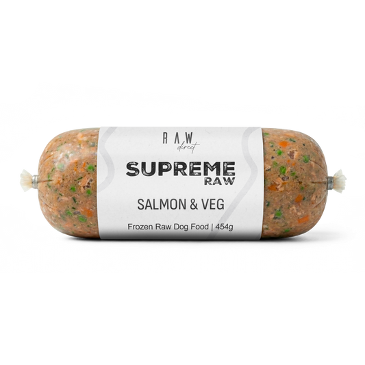 Supreme Salmon & Veg Complete | 454g | 80/10/5/5 - Raw Direct