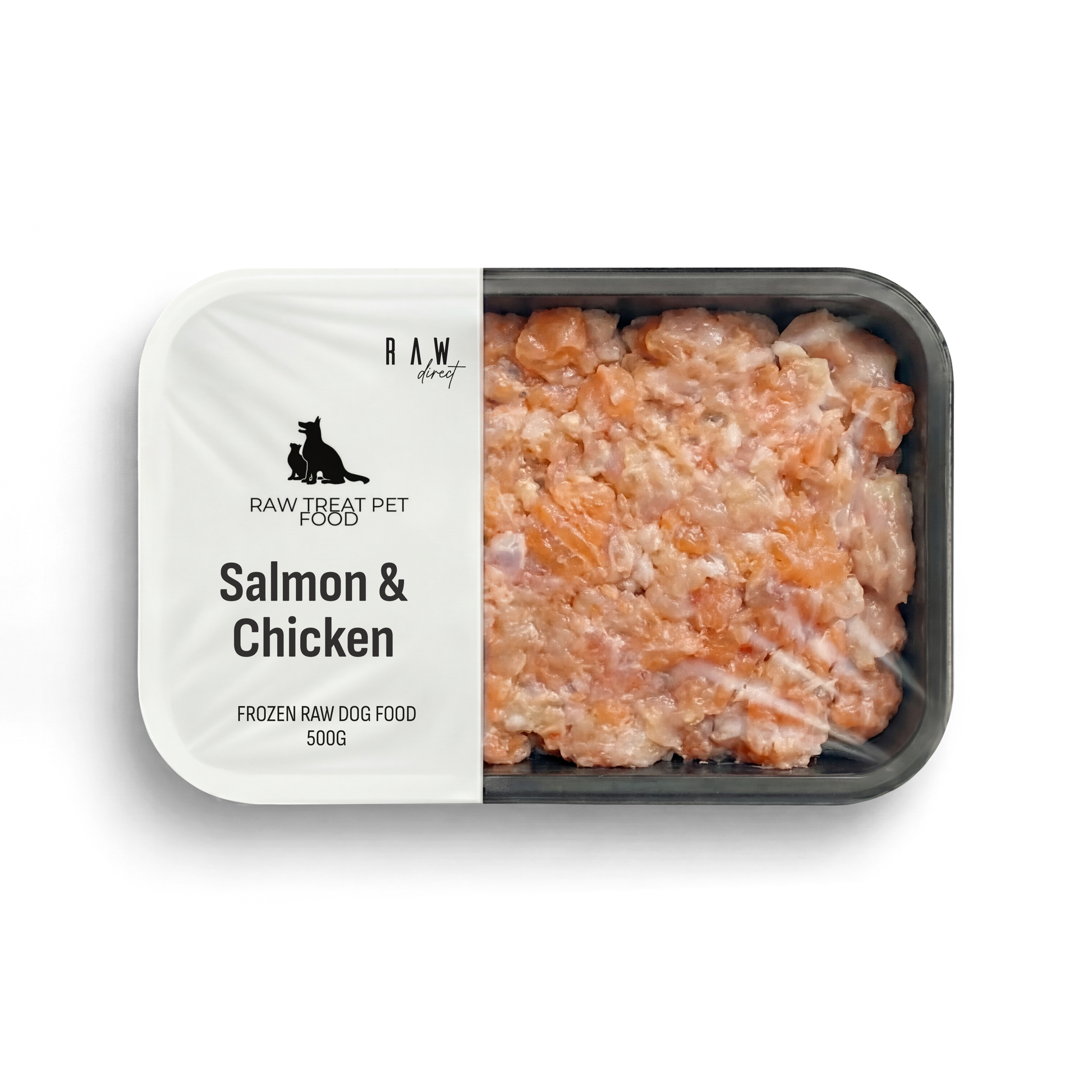 Salmon & Chicken 500g - Raw Direct